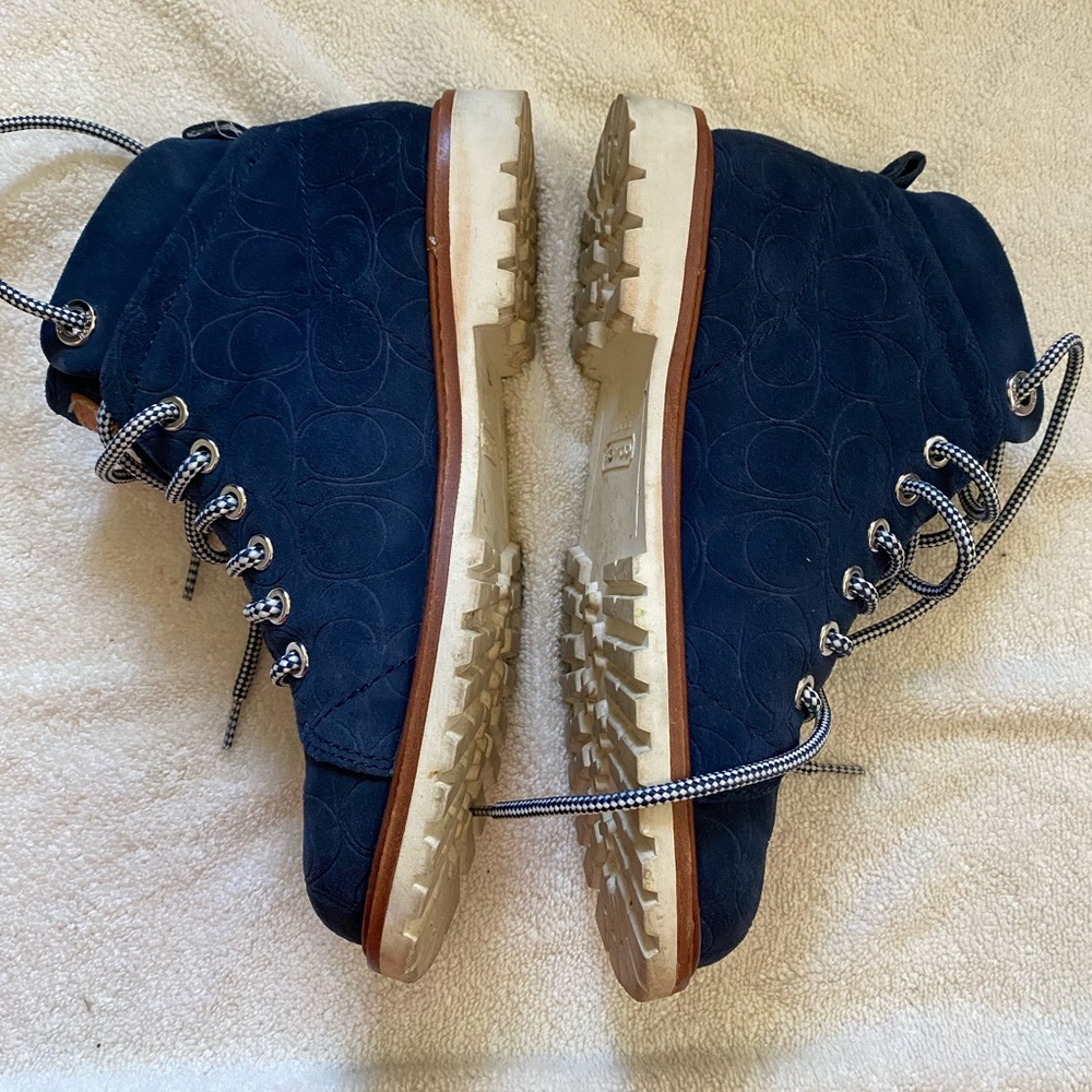 Coach Ester Embossed Boots